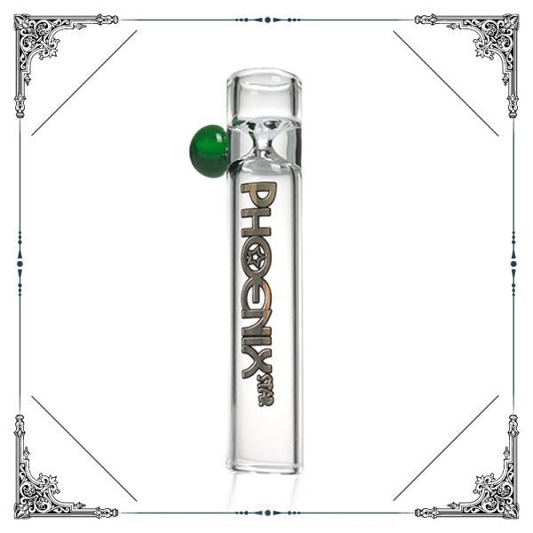 3 Inches 2.5 mm Thickness Smoking Glass Tube Chillum Pocket Pipe