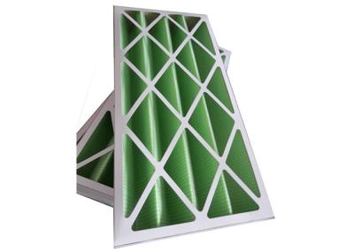 Filtros de ar plissados rígidos do painel, filtro G1 do quarto desinfetado pre - G4 com quadro do cartão