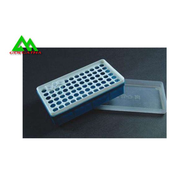 PP Material Medical And Lab Supplies Centrifuge Tube Box for Tube Storage