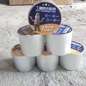 HAOBANG Black Butyl Rubber Waterproof Membrane Roll High Bond Strong Tensile