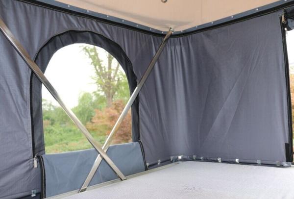 Anti Water Hard Shell Roof Top Tent Hydraulic Pressure Design With Large Window