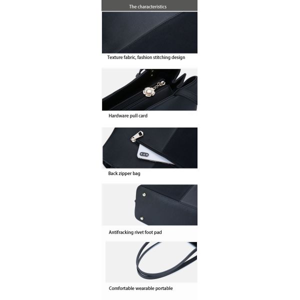 2019 new large-capacity tote bag fashion shoulder bag women's bag patchwork trend handbag