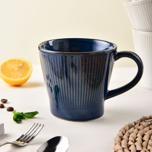 Классическая кружка для отца подарком на День отца 2024 Керамическая кружка скандинавская фарфоровая чашка темно-синяя кружки формы V-формы фарфоровая белая