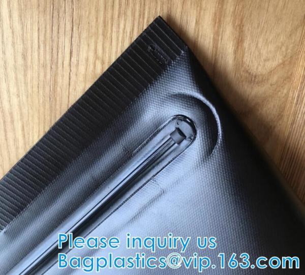 ZIPPER TPU Waterproof Bags Smell Proof Cosmetic Bag Dry Bag Pouch With Airtight Zipper Protection For Water Sports