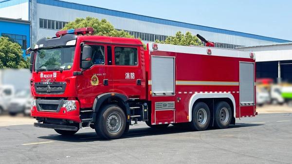 HOWO Sino Water Tanker Fire Truck Fire Pumper Tender Sprinkler Fire Engine Truck