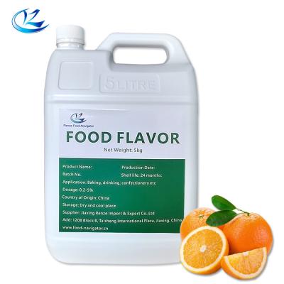 Orange Fruit Agent aromatisant alimentaire Essence Additifs améliorant EINECS certifié