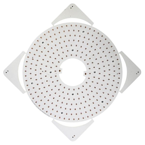 Одиночное, который встали на сторону основание монтажной платы SMT СИД ROHS 12V светлое алюминиевое