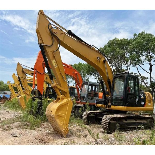 20-тонные использованные экскаваторы Cat 103kw вторых рук экскаватор Cat C6.4ACERT двигатель CAT320D