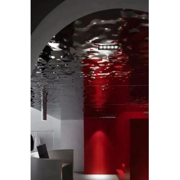 тисненый лист зеркала декоративные 316 панели 304 металла 1000mm супер