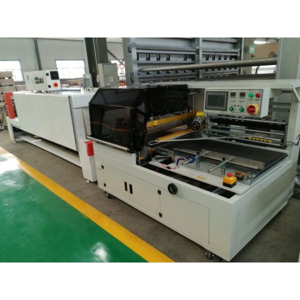 1200*600mm Fully Automated Gypsum Ceiling Tiles Making Machine With Water Glue For PVC Film