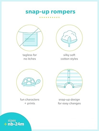 100% coton fermeture à glissière en bambou Onesie short sleeve Romper pour bébé