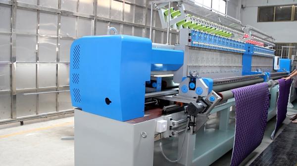 High Speed Multihead Industrial Embroidery Machines 76.2mm Quilting and Embroidery Machine