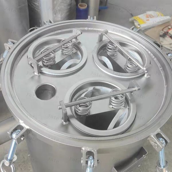 Stainless Steel 304 3-Core Microporous Filter Cartridge 0.5-500 μm