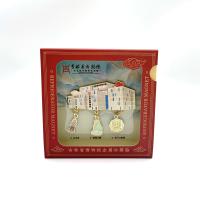 Musée autocollant commémoratif de réfrigérateur métallique cadeaux d'art commémoratif de promotion