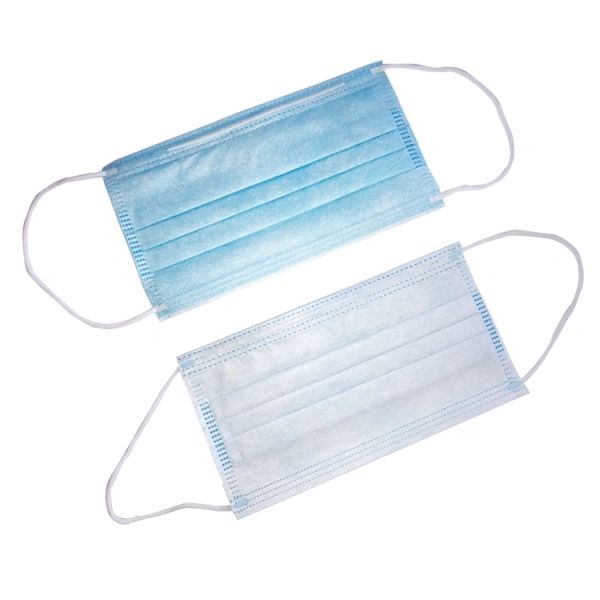 PP Non Woven Melt - Woven 3ply Disposable Dust Protective Face Mask Ce FDA Certificate