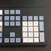 Teclado de membrana personalizado USB Bluetooth ergonômico multifuncional
