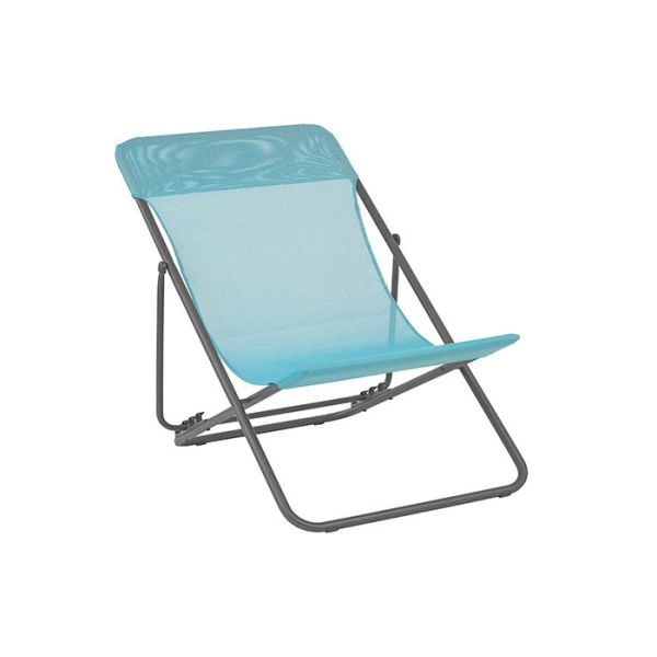Multicolor Swing Camping Foldable Chair Three Position Patio Folding Sling Chair