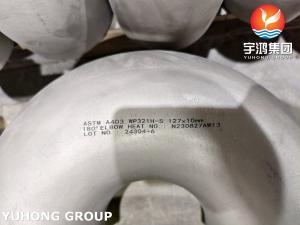 ASTM A403 WP321H-S ステンレス鋼 石油ガス精製所用 180度回帰曲線