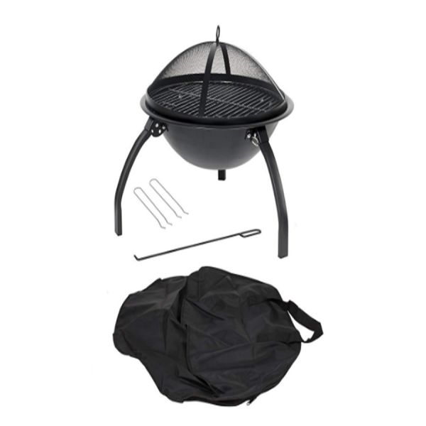 Amazon Patio wood burning fire bowl outdoor cast iron fire pit