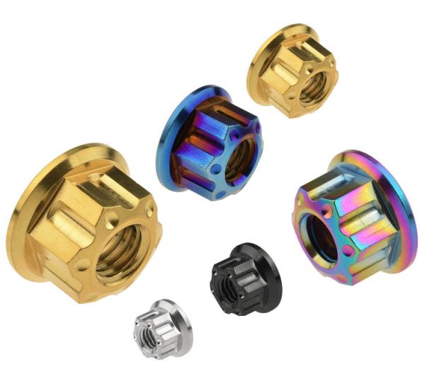 AMS4928 Titanium Hex Nut Titanium Alloy Hexagon Nut M8