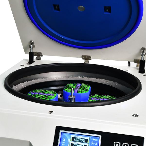Large Capacity Blood Centrifuge with 4x1000ml Swing Bucket Rotor 8000rpm Max Speed and 11620xg Max RCF