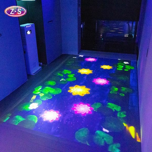 Sistema de proyector interactivo Diseño compacto PC Control remoto Para museos de ciencias