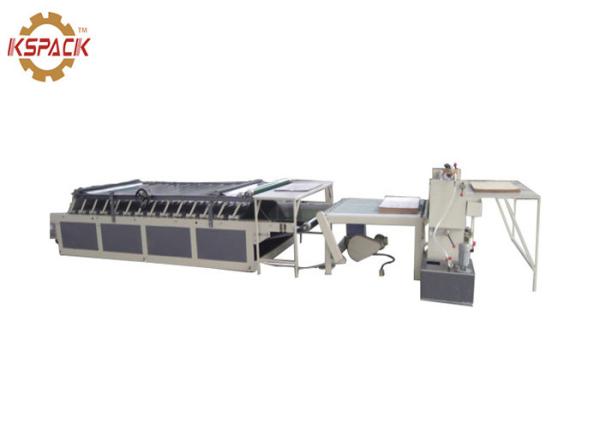 Máquina semi automática do laminador da flauta do cartão ondulado para a aprovação do ISO da caixa da caixa