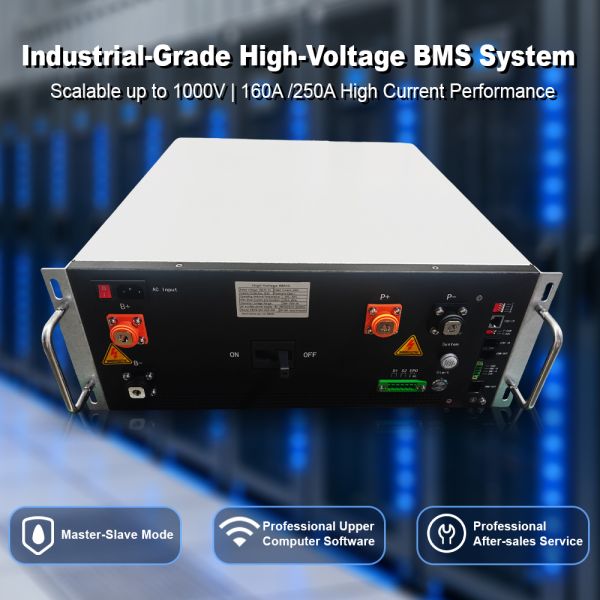 High Voltage BMS LFP System BMS Battery Management System Battery Power Solution Battery Technology HV BMS For BESS UPS HV Lithium Batteries