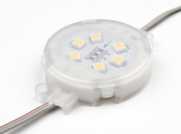 DV24V 大直径 RGB LED 点光源 屋外 変形式 装飾用