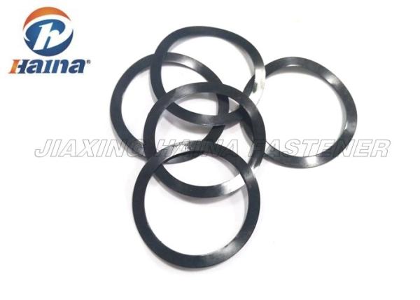 Customized 65Mn Steel Black Pre load Waved Washer for Machine Engineering