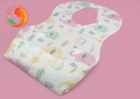 Anti Irritation Custom Disposable Bibs Anti Stain Wet Saliva for Travelling