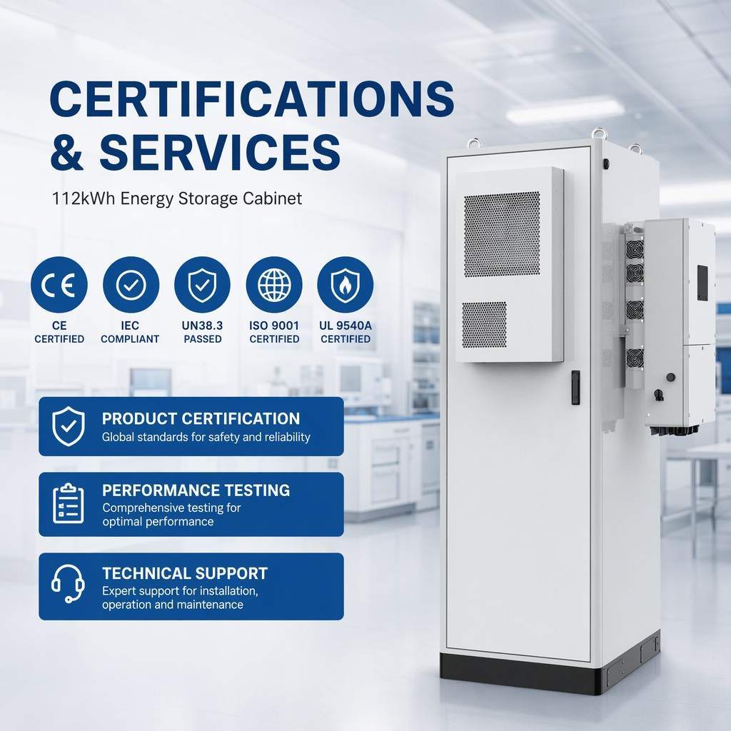 112kWh Industrial Commercial LiFePO4 ESS Cabinet Factory Peak Shaving Solar Backup Energy Storage System - Tianon