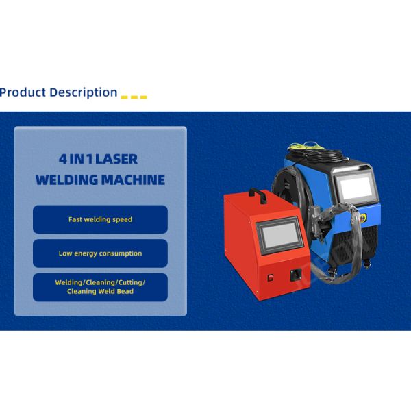 1500W MAX Air Cooling Mini Portable Handheld Laser Welding Machine for Stainless Steel Carbon Steel Aluminum 25KG 4in1