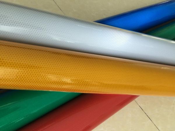 Glass Beads Reflective Sheeting For Traffic Signs Or Vehicles Meet EN12899 Standard
