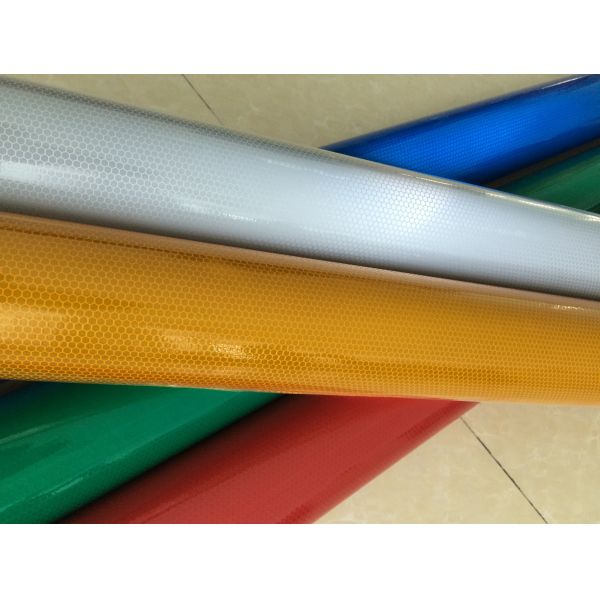High Intensity Encapsulated Glass Beads Reflective Sheeting Honeycomb Film for Road and Traffic Sign