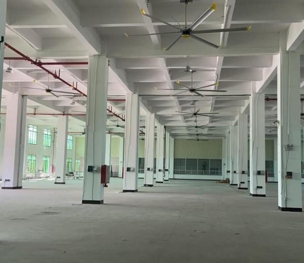 CE Certified 24FT Diameter House Hanging Fan for Air Cooling in Residential and Commercial Spaces