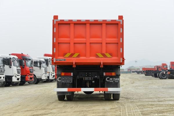 Dongfeng commercial vehicle Tianxian VR heavy truck 245 horsepower 6x2 4.3 meters dump truck