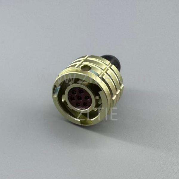 ОНЦ-БС-1(2) Series Bayonet Ultra-small Connector Shell Size 12 7 Pin Female Plug with Tail Attachment (Optional)-ОНЦ-БС-1-7/12-P12-1-B