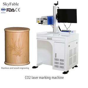 永久レーザーマーキング 彫刻機 革布 竹 木工