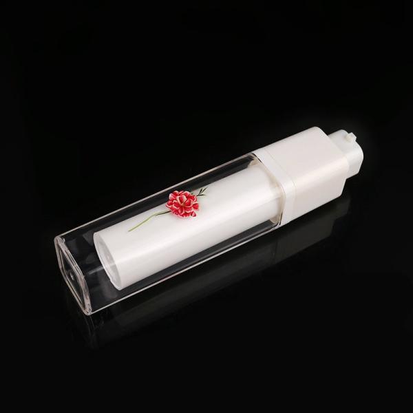 15ml 30ml 50ml Airless Facial Care empty lotion bottles with pump