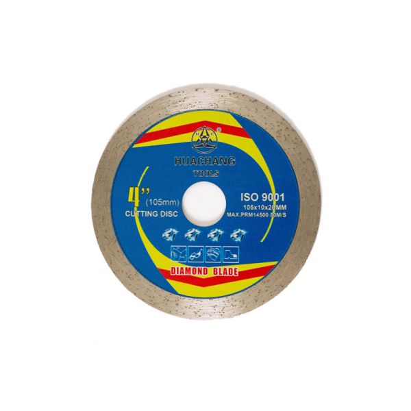 Горячая плитка диаманта прессы 4inch 105*1.8/1.2*10*8*20mm увидела лезвия для общецелевого, керамического, мраморного и конкретного