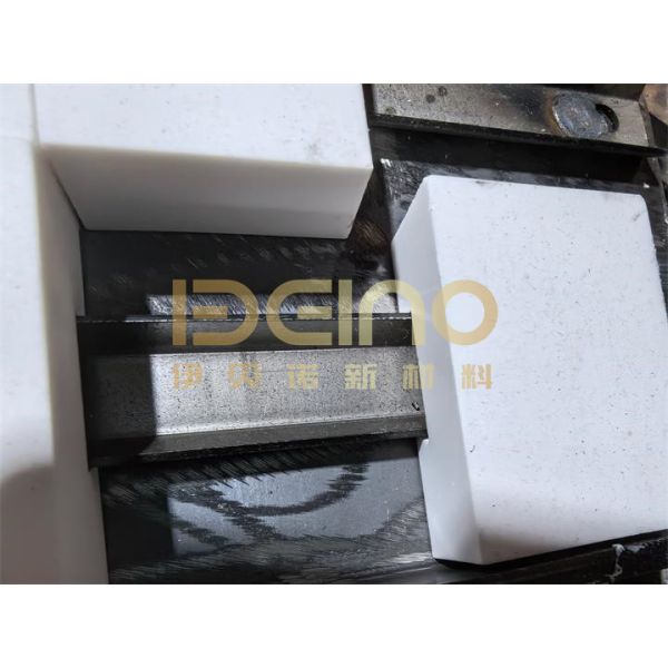 Wear resistant ceramics used in fan impeller Dovetail slot type wear-resistant ceramic plate for fan impeller