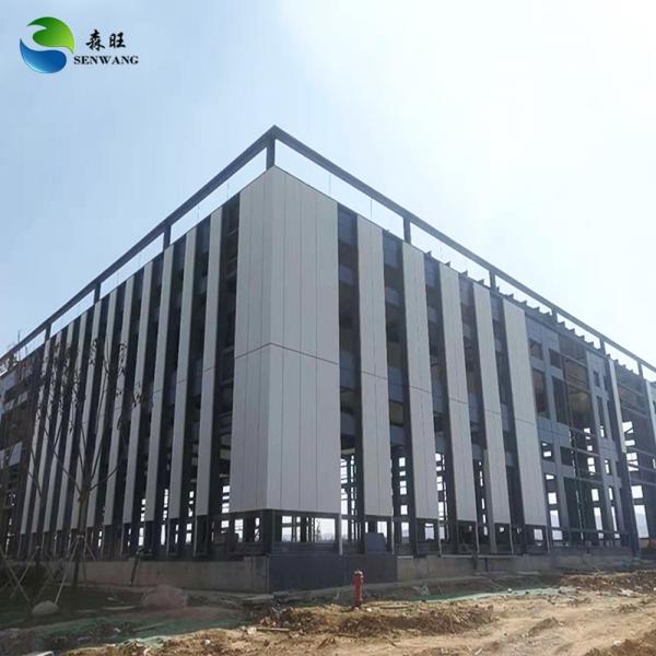 Lightweight Steel Frame Construction Q355 Q235B Steel Modular Building For Industrial Complex