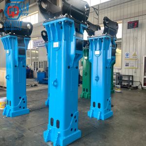 MSB MS700H Hydraulic Breaker | Box Type Soundproof Rock Breaker for 25-35 Ton Excavator