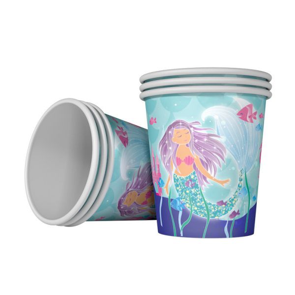 Hot Cup Initial Payment Single-Wall Paper Cups for Party Custom Printed Drinking Cup