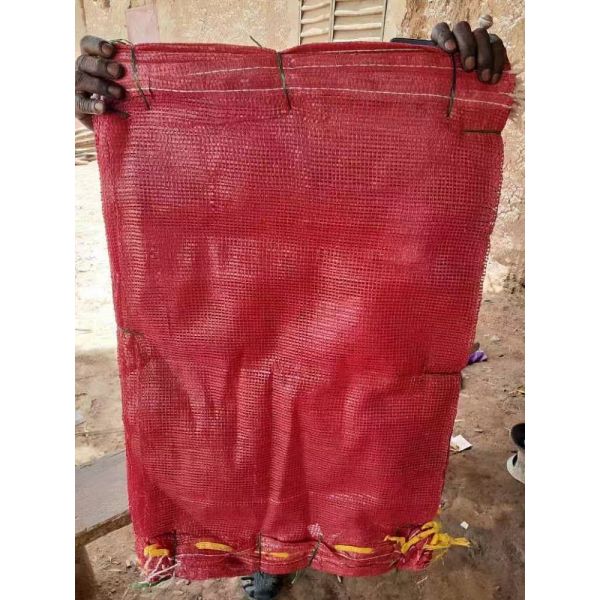 Овощи сумок плетения сетки Drawstring PP пакуя картошки лука