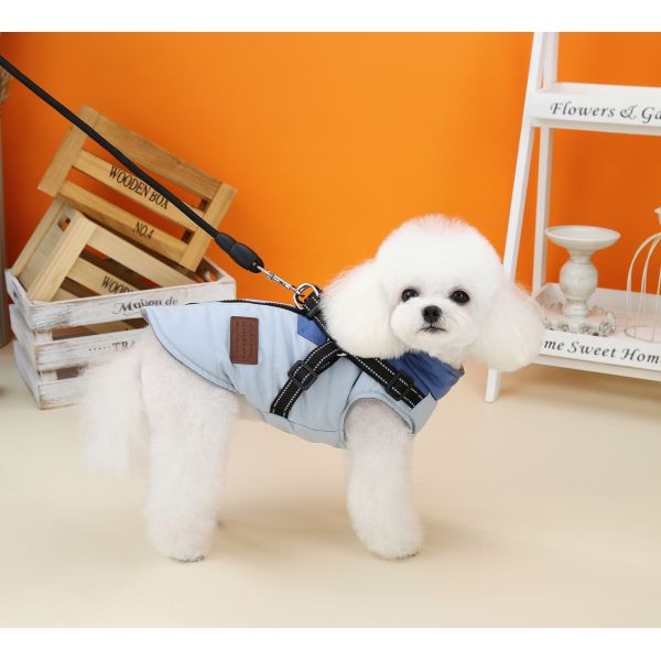 Function Warm Comfortable Waterproof Turtleneck Dog Winter Coat for Small Medium Dogs