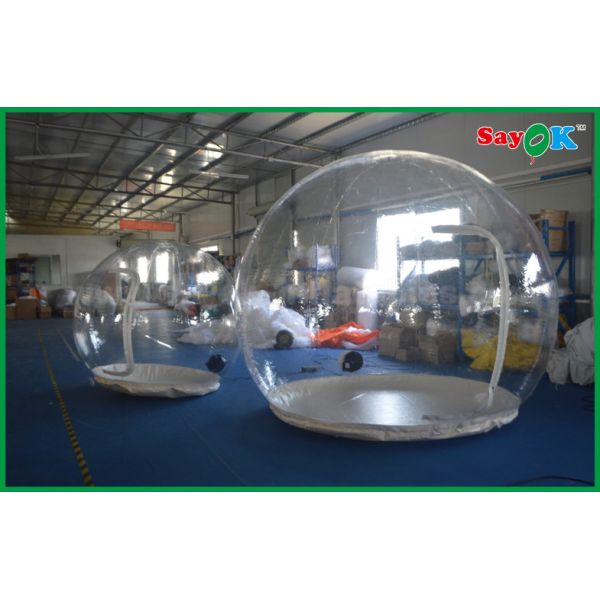 Clear Inflatable Tent Pvc Tarpaulin Lawn Party Tent Inflatable Car Cover Logo Printing