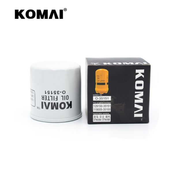 KOMAI 129150-35151.2   14524470  119005-35100 Oil Filter for Excavator