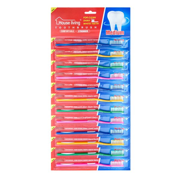 Высококачественная средняя щетка для взрослых